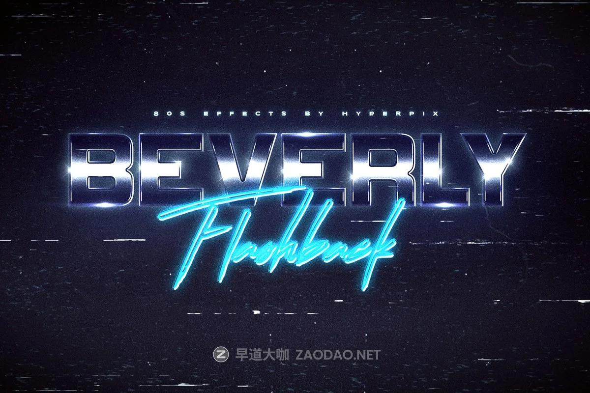 80年代复古3D文字效果图层样式Vol.3 80s Text Effects Vol.3插图8 80年代复古3D文字效果图层样式Vol.3 80s Text Effects Vol.3插图8