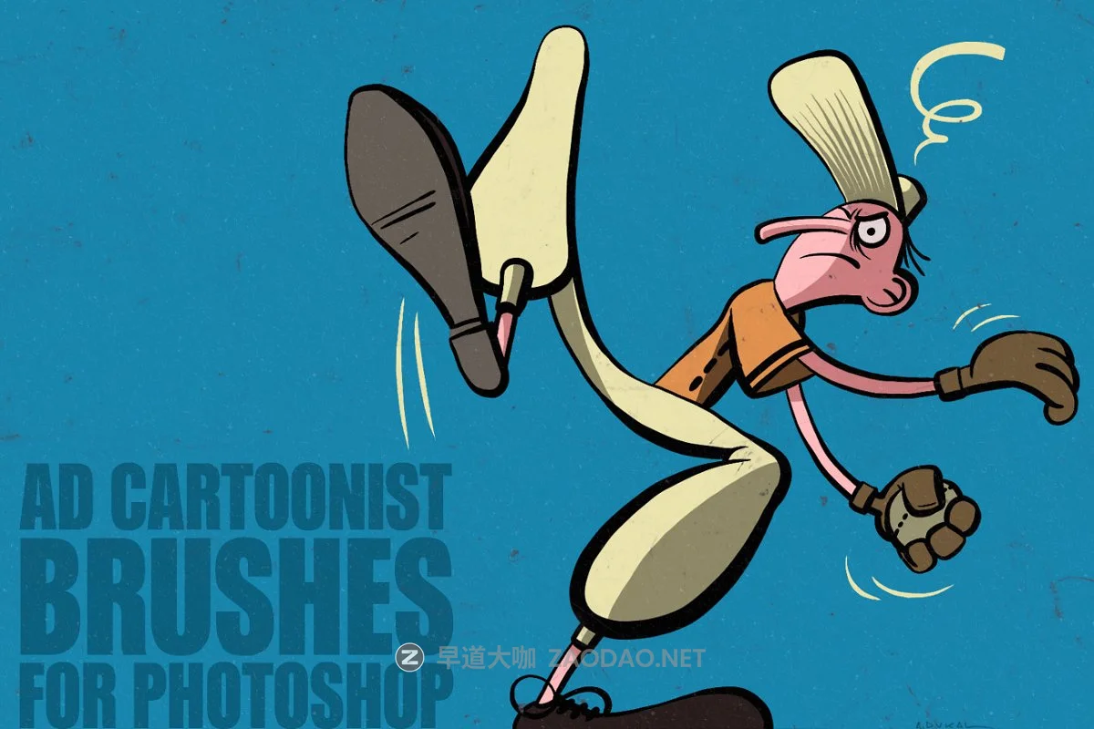 专业的漫画绘画必备PS笔刷 The Cartoonist Brushes插图2 专业的漫画绘画必备PS笔刷 The Cartoonist Brushes插图2
