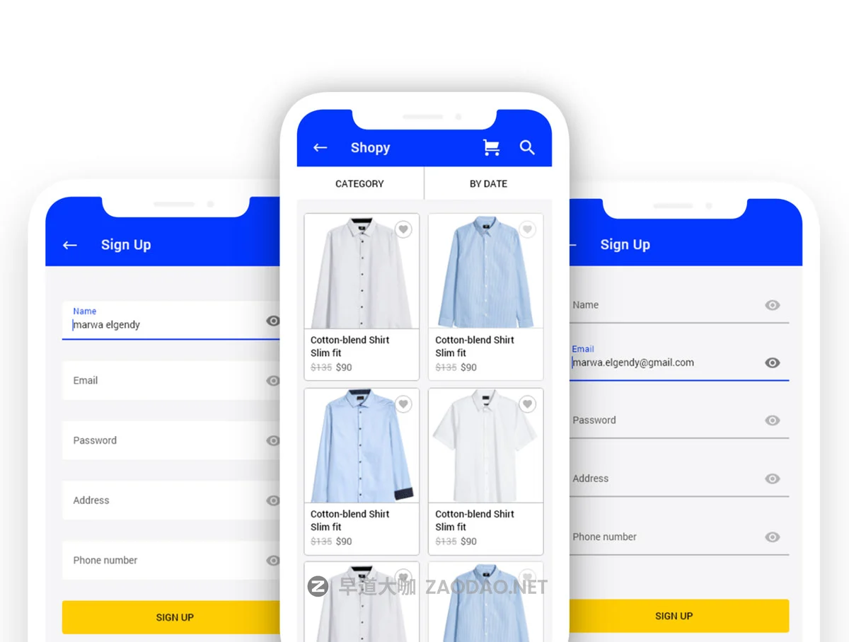 具有强大的视觉概念服装电子商城APP UI套件 Shopy Ui kit插图4 具有强大的视觉概念服装电子商城APP UI套件 Shopy Ui kit插图4