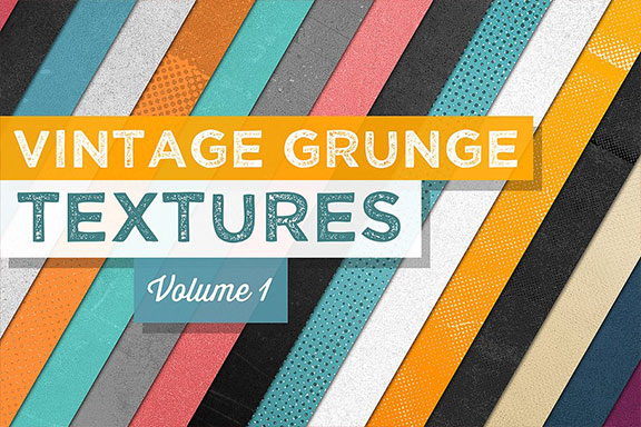 16款高分辨率复古背景纹理 Vintage Grunge Textures Vol.1