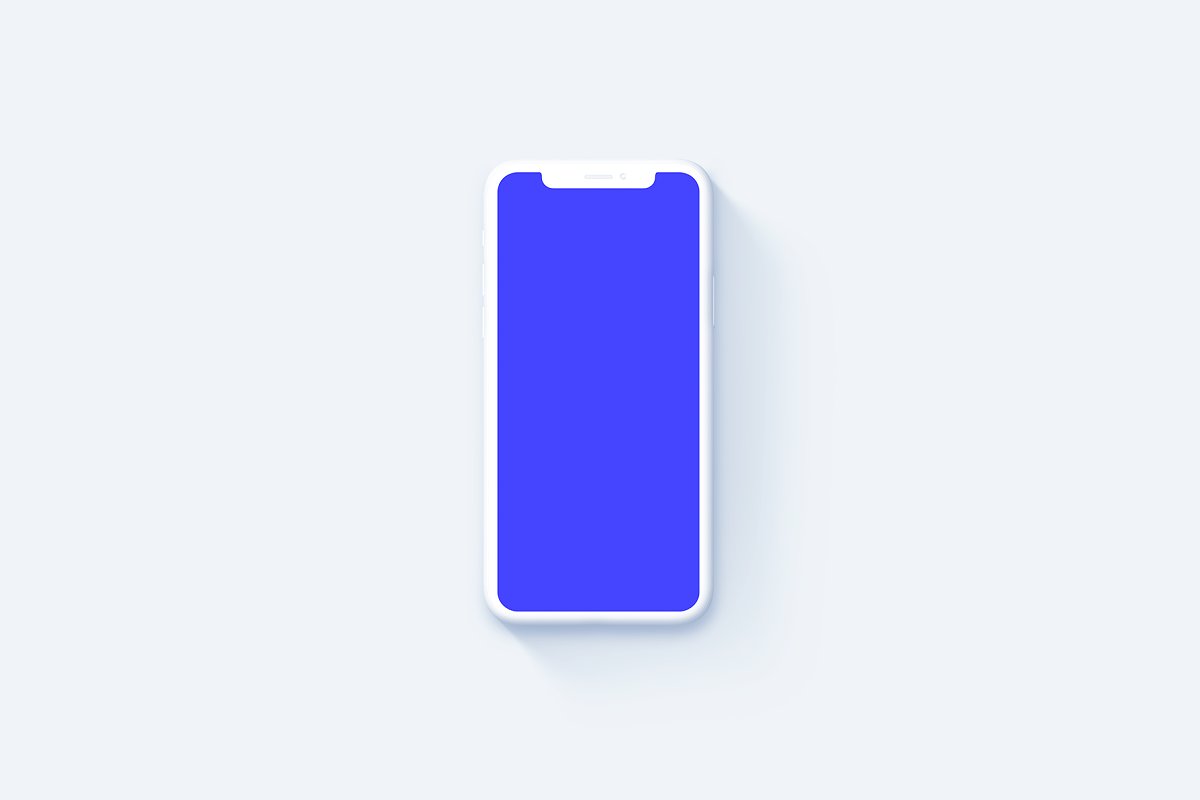 苹果iPhone 11 Pro陶瓷智能手机UI设计屏幕预览样机 Phone 11 Pro – 20 Clay Mockups插图14