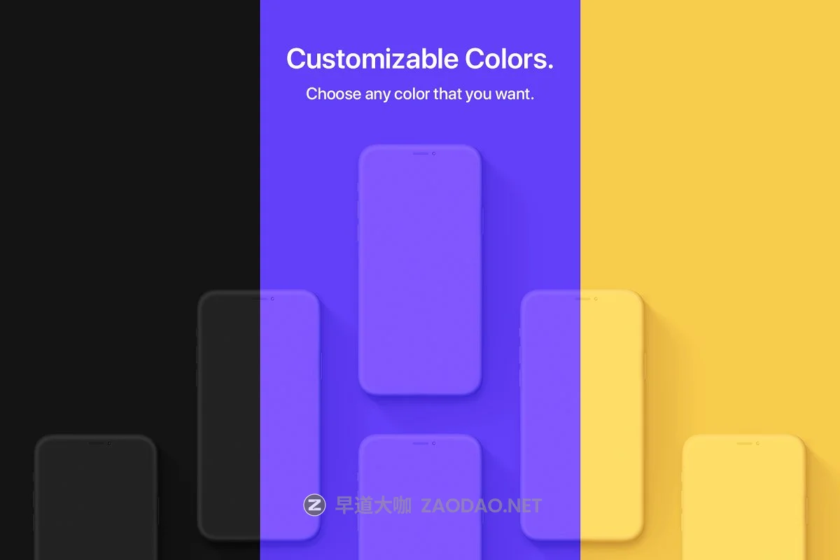 苹果iPhone 11 Pro陶瓷智能手机UI设计屏幕预览样机 Phone 11 Pro – 20 Clay Mockups插图2 苹果iPhone 11 Pro陶瓷智能手机UI设计屏幕预览样机 Phone 11 Pro – 20 Clay Mockups插图2