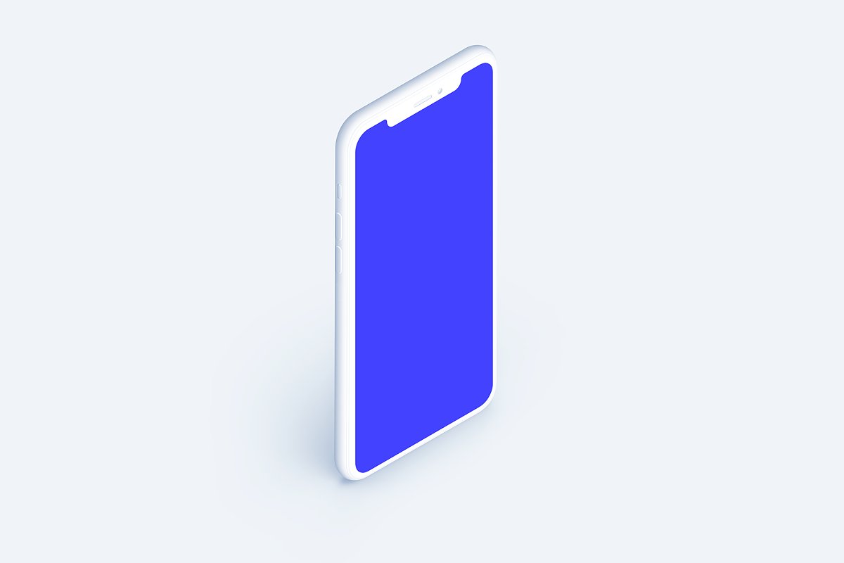 苹果iPhone 11 Pro陶瓷智能手机UI设计屏幕预览样机 Phone 11 Pro – 20 Clay Mockups插图23