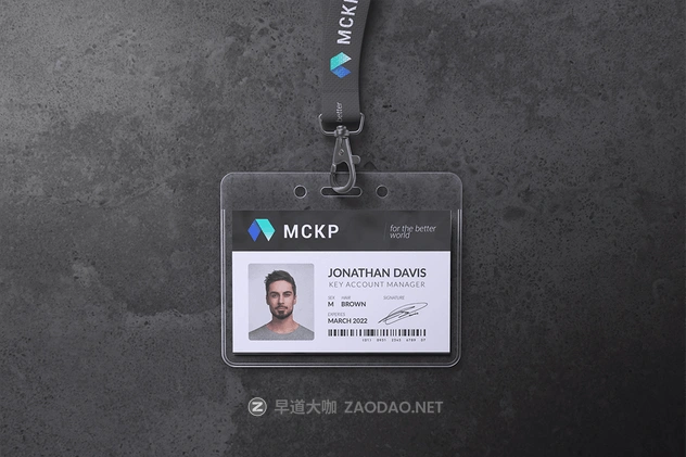 横版式挂绳工牌工作证样机PSD模板 Lanyard / Name Tag Badge MockUp插图8 横版式挂绳工牌工作证样机PSD模板 Lanyard / Name Tag Badge MockUp插图8