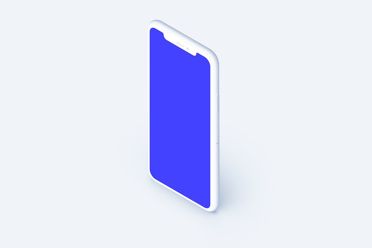 苹果iPhone 11 Pro陶瓷智能手机UI设计屏幕预览样机 Phone 11 Pro – 20 Clay Mockups插图24