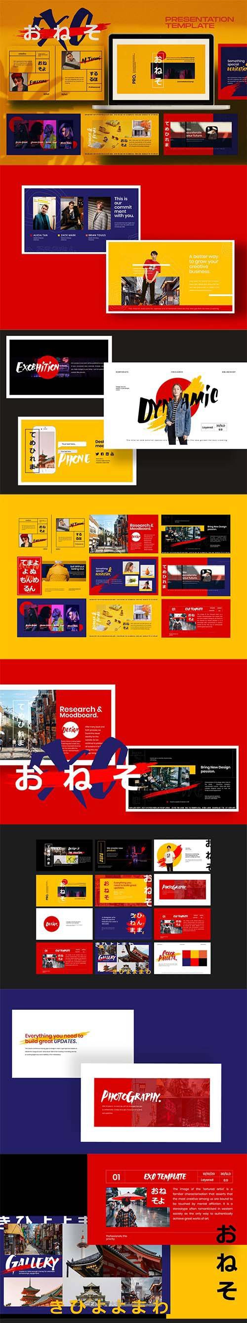 创意多用途日式风格商业计划书PPT幻灯片模板 EXO – Japanese Business Creative Design PPT插图3 创意多用途日式风格商业计划书PPT幻灯片模板 EXO – Japanese Business Creative Design PPT插图3