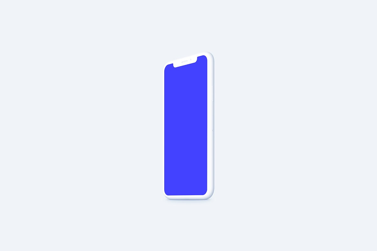 苹果iPhone 11 Pro陶瓷智能手机UI设计屏幕预览样机 Phone 11 Pro – 20 Clay Mockups插图28