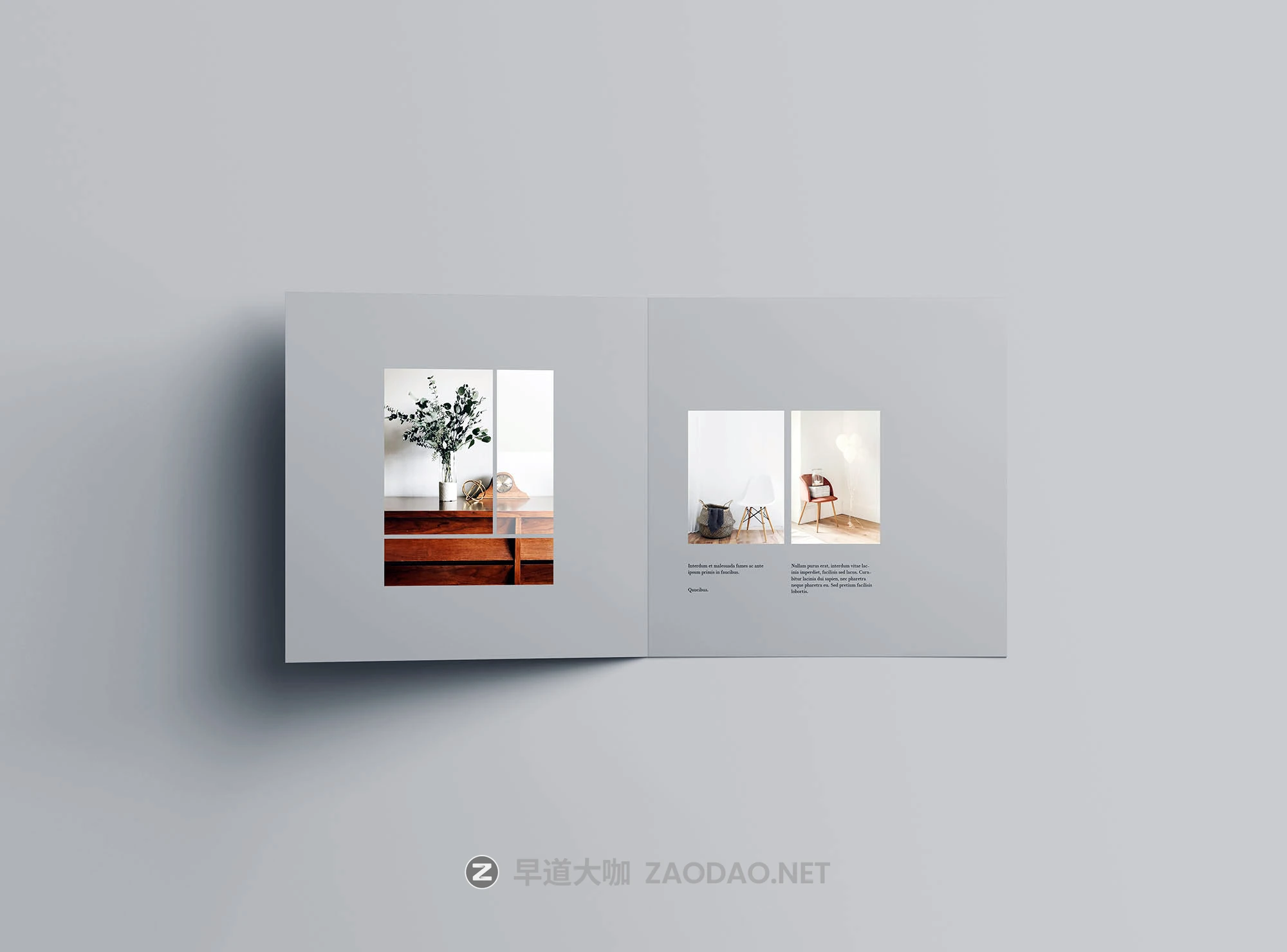 高级方形双折小册子样机PSD模板 Square Bifold Brochure Mockup插图3 高级方形双折小册子样机PSD模板 Square Bifold Brochure Mockup插图3