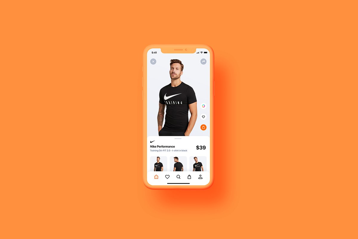苹果iPhone 11 Pro陶瓷智能手机UI设计屏幕预览样机 Phone 11 Pro – 20 Clay Mockups插图8