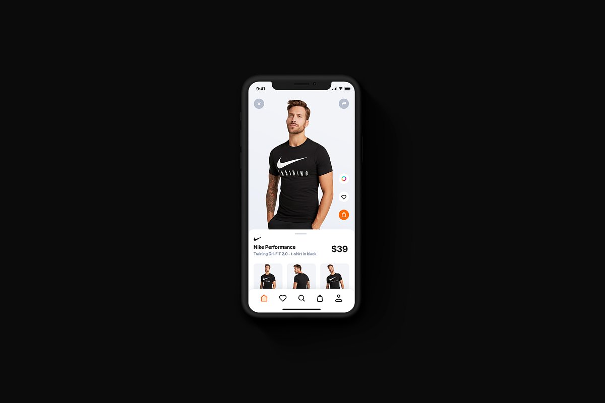 苹果iPhone 11 Pro陶瓷智能手机UI设计屏幕预览样机 Phone 11 Pro – 20 Clay Mockups插图9