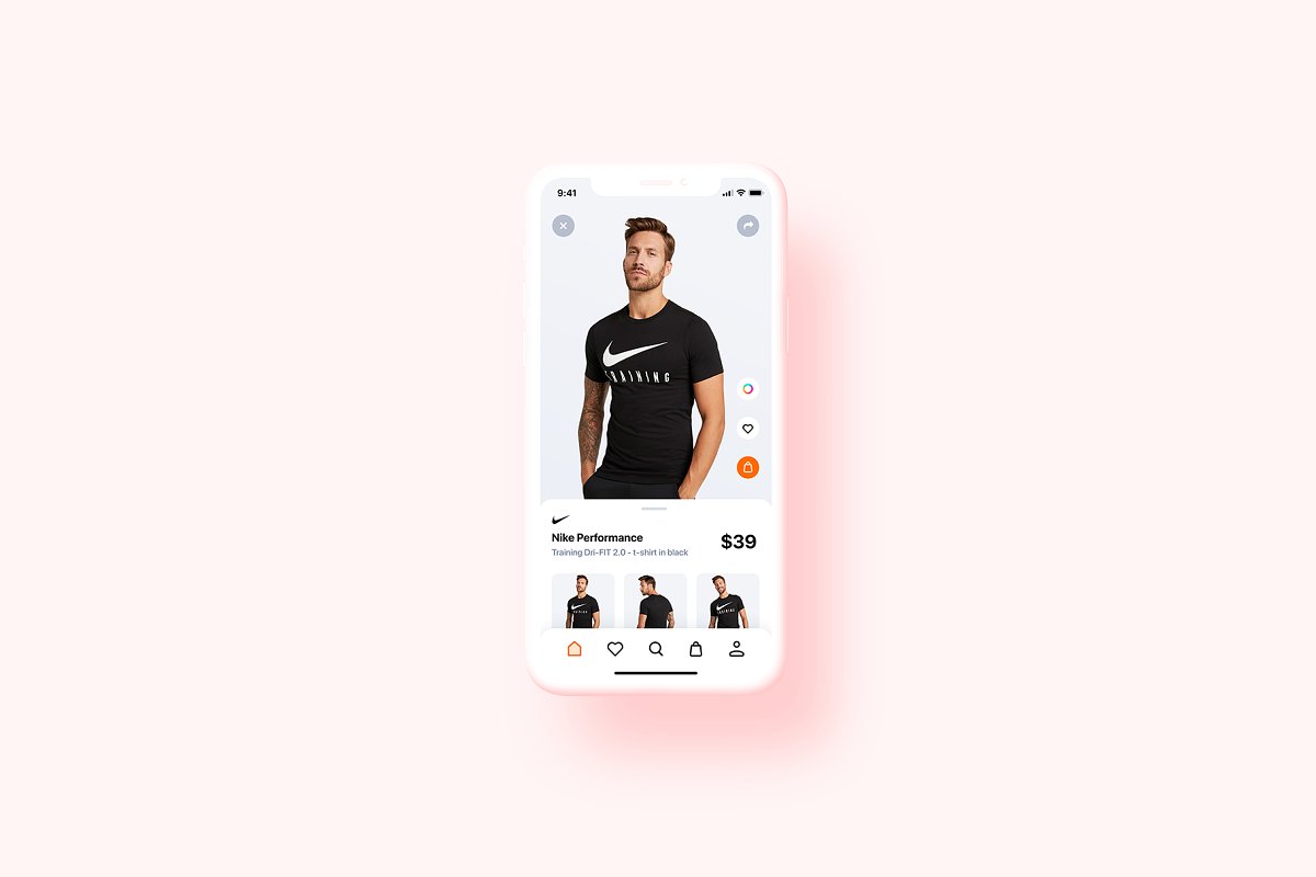 苹果iPhone 11 Pro陶瓷智能手机UI设计屏幕预览样机 Phone 11 Pro – 20 Clay Mockups插图10