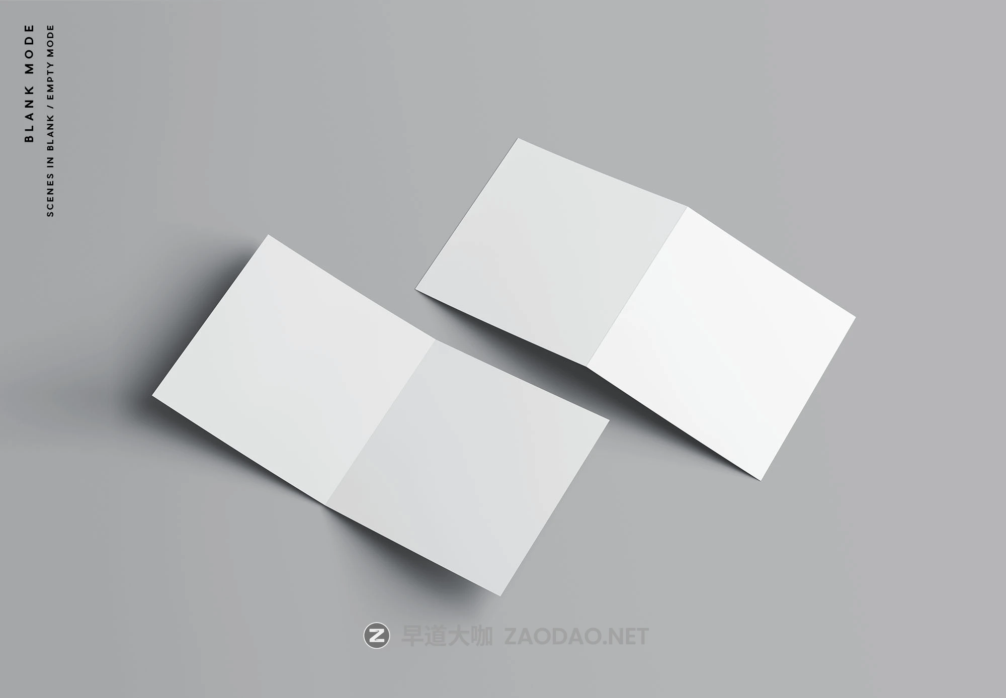 高级方形双折小册子样机PSD模板 Square Bifold Brochure Mockup插图9 高级方形双折小册子样机PSD模板 Square Bifold Brochure Mockup插图9