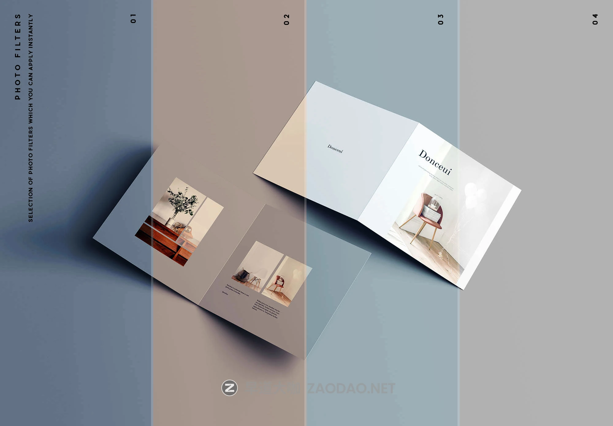 高级方形双折小册子样机PSD模板 Square Bifold Brochure Mockup插图10 高级方形双折小册子样机PSD模板 Square Bifold Brochure Mockup插图10