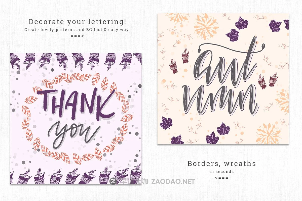 粗砂&涂鸦效果Procreate笔刷 Autumn Brush Box for Procreate插图2 粗砂&涂鸦效果Procreate笔刷 Autumn Brush Box for Procreate插图2