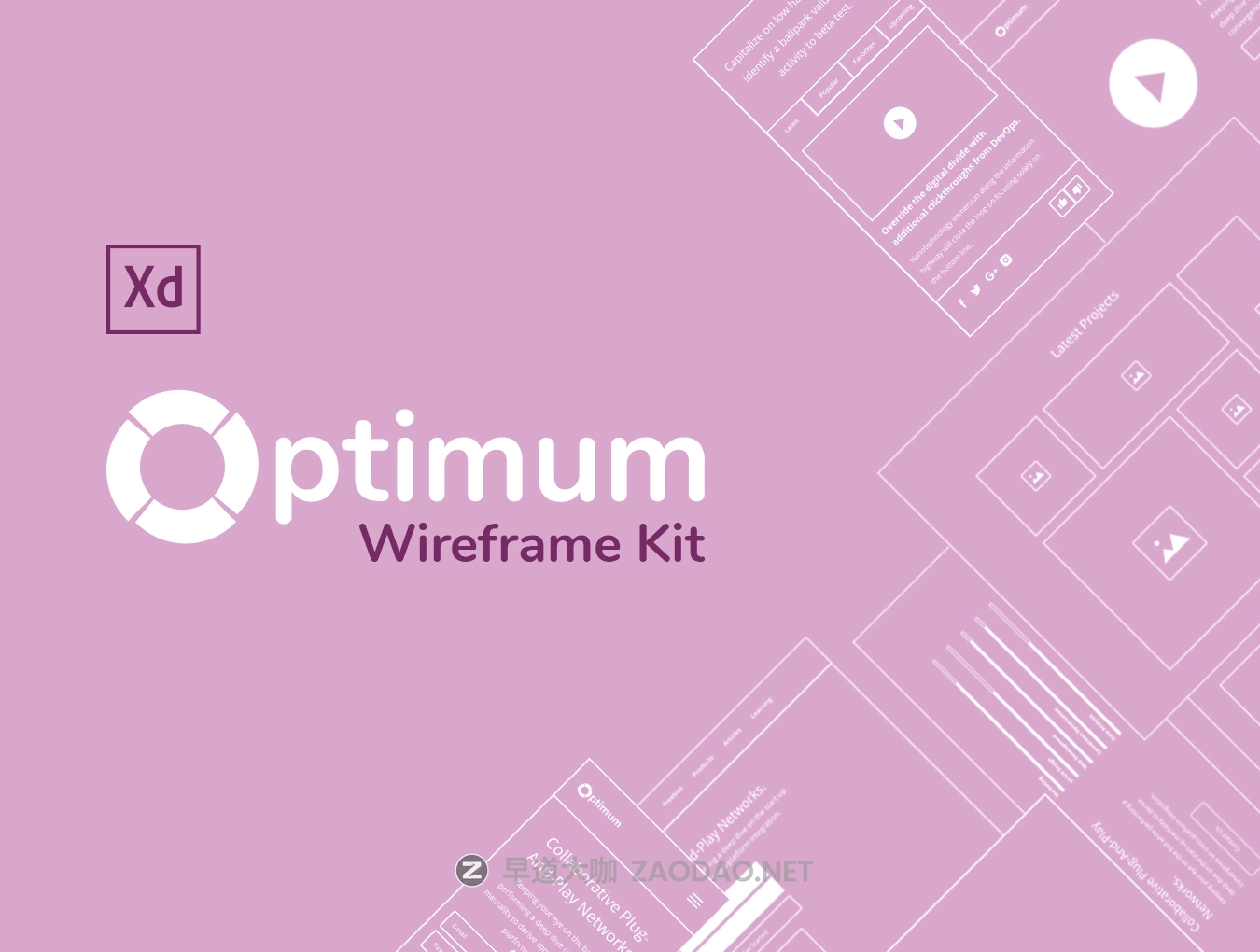 超强大多功能的WEB线框套件 Optimum Wireframe kit插图 超强大多功能的WEB线框套件 Optimum Wireframe kit插图