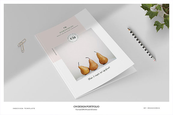 摄影师&设计师作品集画册设计模板 CM – Design Portfolio