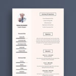 简约高级专业简历&求职信AI模板 Professional Resume Cv Template