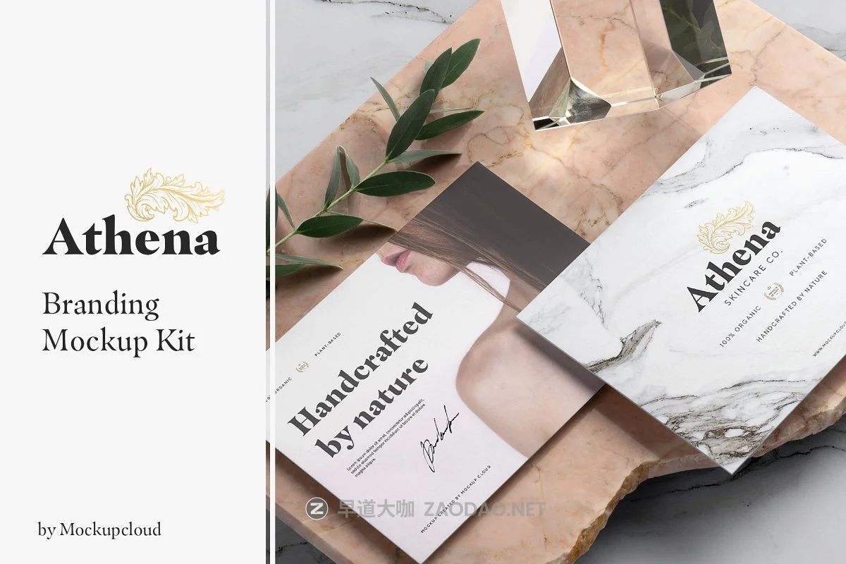 优雅的大理石装饰品牌VI设计展示图办公文具样机模板套件 Athena Branding Mockup插图 优雅的大理石装饰品牌VI设计展示图办公文具样机模板套件 Athena Branding Mockup插图
