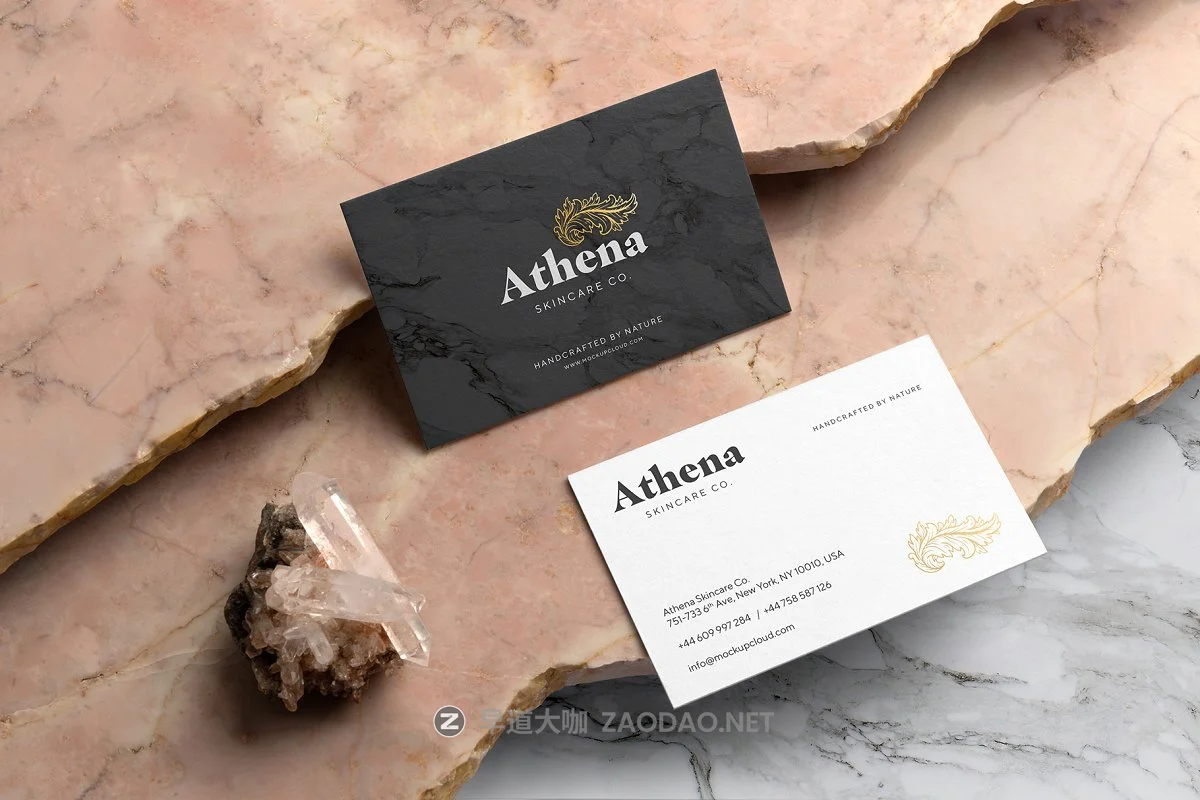 优雅的大理石装饰品牌VI设计展示图办公文具样机模板套件 Athena Branding Mockup插图7 优雅的大理石装饰品牌VI设计展示图办公文具样机模板套件 Athena Branding Mockup插图7