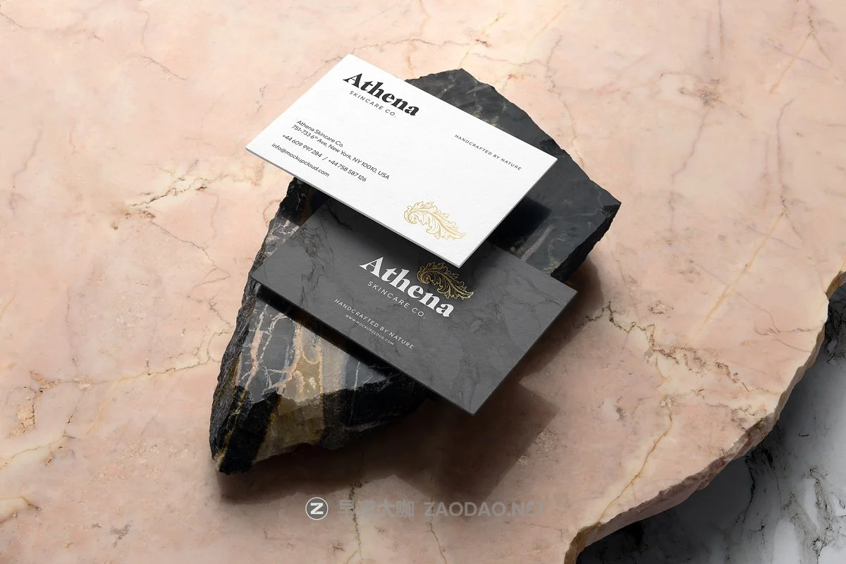 优雅的大理石装饰品牌VI设计展示图办公文具样机模板套件 Athena Branding Mockup插图9 优雅的大理石装饰品牌VI设计展示图办公文具样机模板套件 Athena Branding Mockup插图9