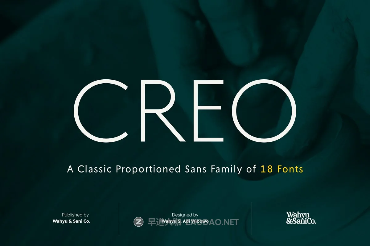 经典比例无衬线英文字体 Creo | Classic Proportioned Sans插图 经典比例无衬线英文字体 Creo | Classic Proportioned Sans插图
