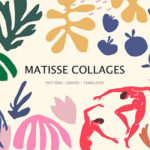 多彩抽象马蒂斯拼贴艺术矢量图案集 Matisse Collages Art特色图 多彩抽象马蒂斯拼贴艺术矢量图案集 Matisse Collages Art