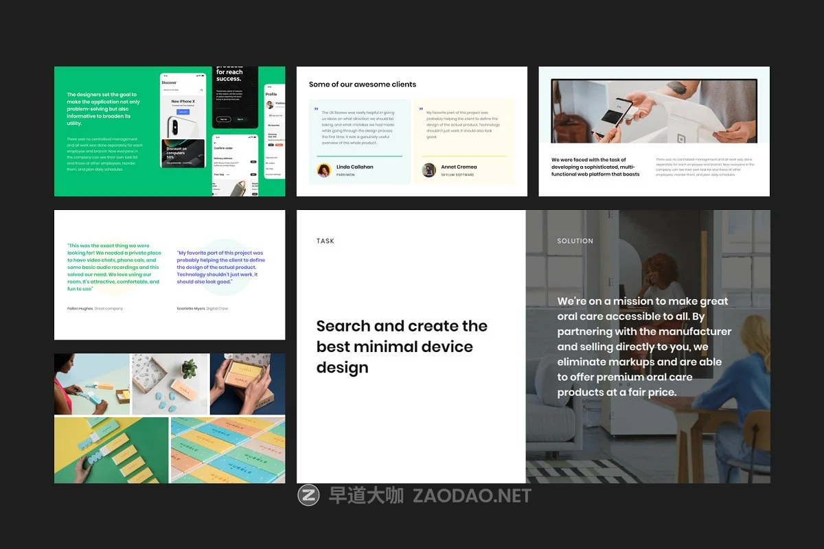 极简品牌营销项目计划书幻灯片模板设计素材 Caribu Presentation插图26 极简品牌营销项目计划书幻灯片模板设计素材 Caribu Presentation插图26