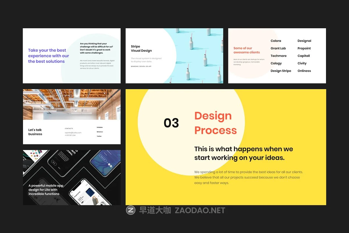 极简品牌营销项目计划书幻灯片模板设计素材 Caribu Presentation插图9 极简品牌营销项目计划书幻灯片模板设计素材 Caribu Presentation插图9
