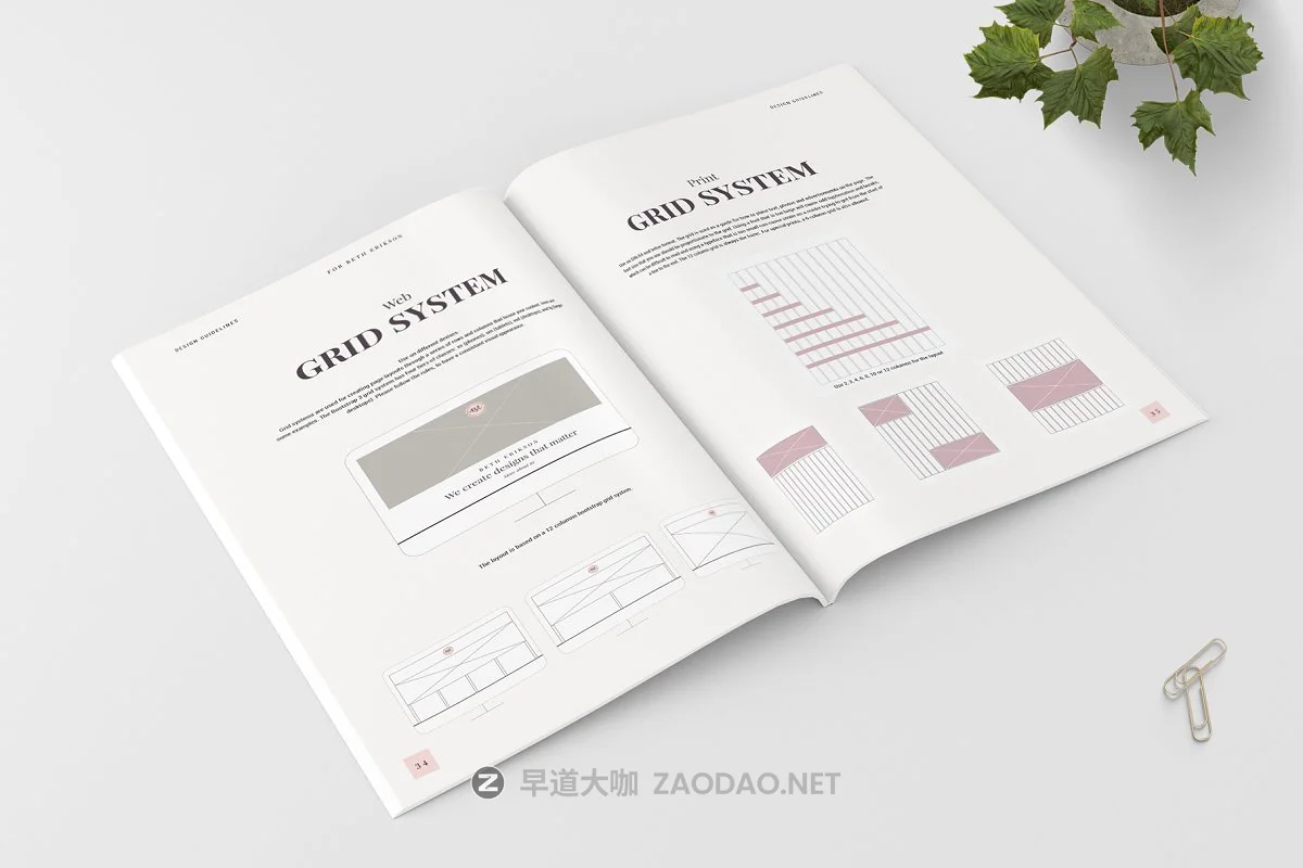 优雅服装品牌VI规范指南手册设计INDD模板 Design & Brand Guidelines插图15 优雅服装品牌VI规范指南手册设计INDD模板 Design & Brand Guidelines插图15