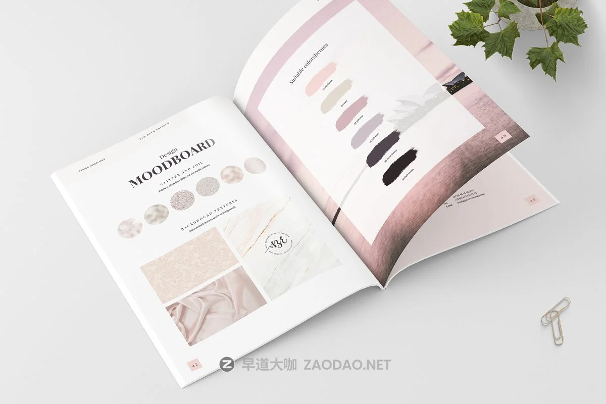 优雅服装品牌VI规范指南手册设计INDD模板 Design & Brand Guidelines插图18 优雅服装品牌VI规范指南手册设计INDD模板 Design & Brand Guidelines插图18