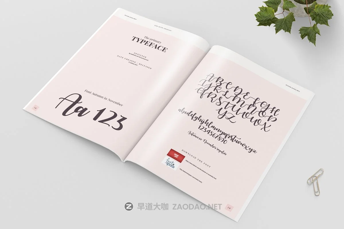 优雅服装品牌VI规范指南手册设计INDD模板 Design & Brand Guidelines插图8 优雅服装品牌VI规范指南手册设计INDD模板 Design & Brand Guidelines插图8