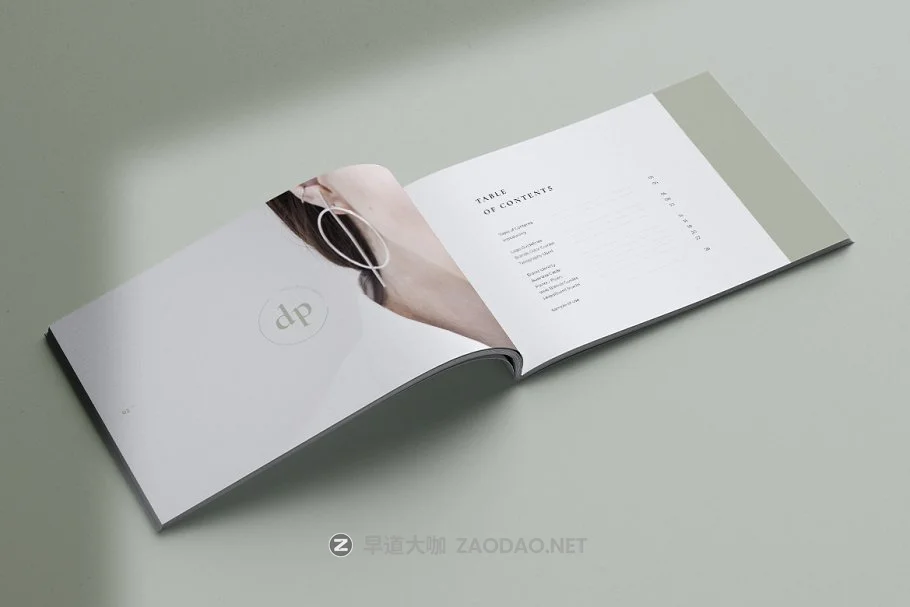 淡绿色女性服装品牌VI标识规范指南手册设计INDD模板 PAKEAN Minimal Brand Guidelines插图2 淡绿色女性服装品牌VI标识规范指南手册设计INDD模板 PAKEAN Minimal Brand Guidelines插图2