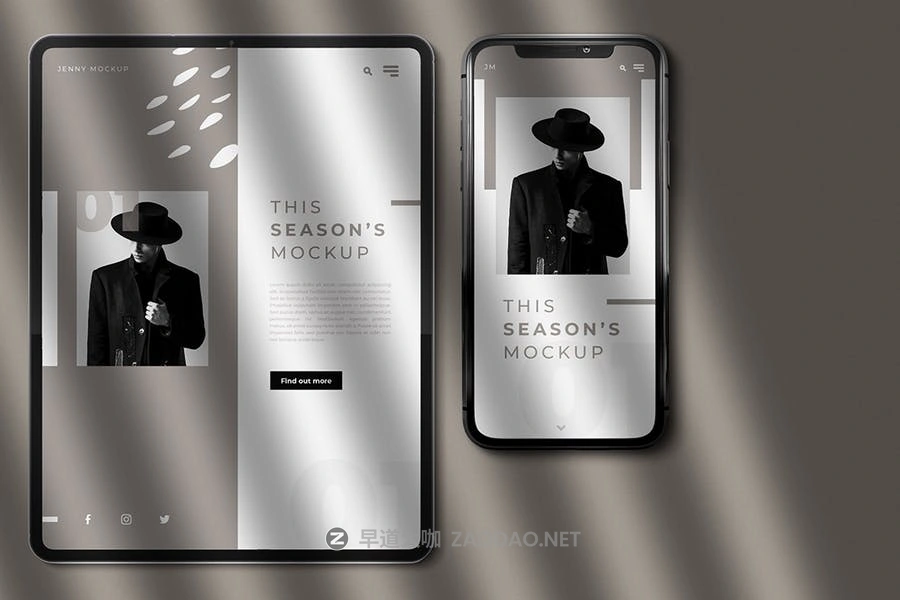响应式网站&应用程序APP UI设计效果图多设备预览样机 Modern Device Mockups插图2 响应式网站&应用程序APP UI设计效果图多设备预览样机 Modern Device Mockups插图2