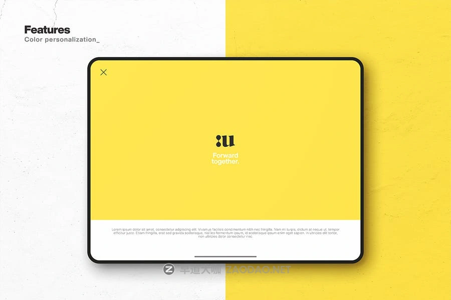 网页&APP UI设计预览效果图PAD样机模板 Synthesis Mockup II插图3 网页&APP UI设计预览效果图PAD样机模板 Synthesis Mockup II插图3