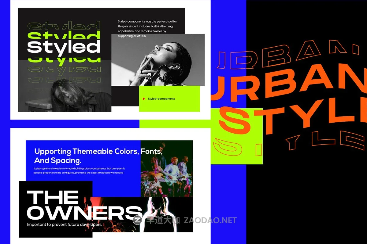 现代潮流多彩服装营销PPT/KEYNOTE演示文稿设计模板 VAGABOND – Urban Design Powerpoint插图1 现代潮流多彩服装营销PPT/KEYNOTE演示文稿设计模板 VAGABOND – Urban Design Powerpoint插图1