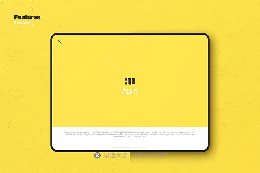 网页&APP UI设计预览效果图PAD样机模板 Synthesis Mockup II插图4 网页&APP UI设计预览效果图PAD样机模板 Synthesis Mockup II插图4