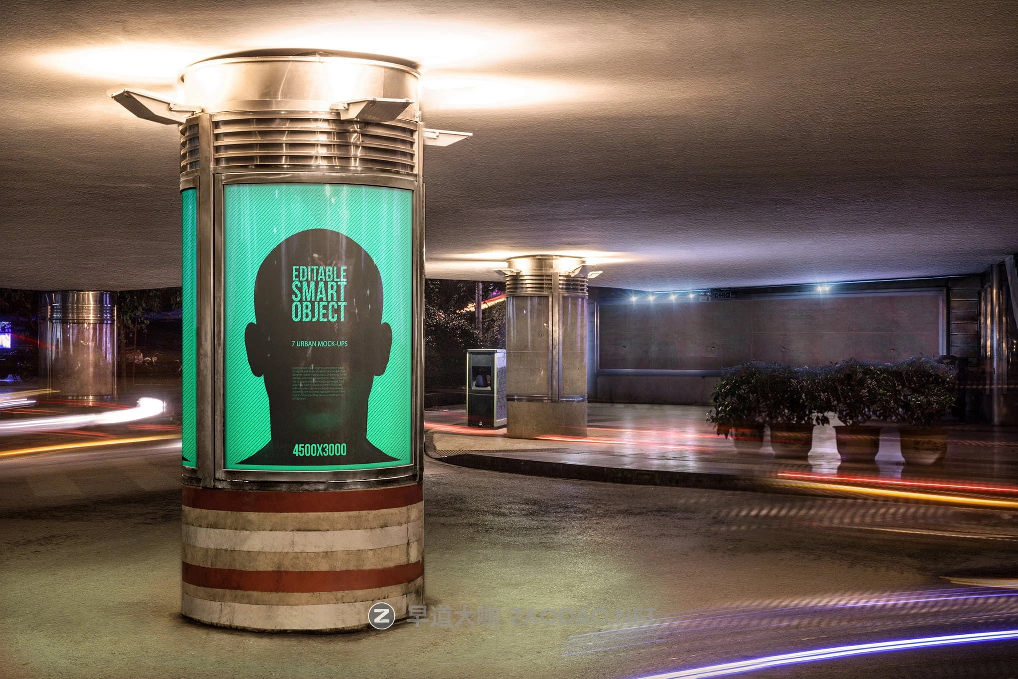 夜间城市传单海报广告设计展示图样机模板 Urban Poster-Billboard Mockup – Night Edition插图5 夜间城市传单海报广告设计展示图样机模板 Urban Poster-Billboard Mockup – Night Edition插图5