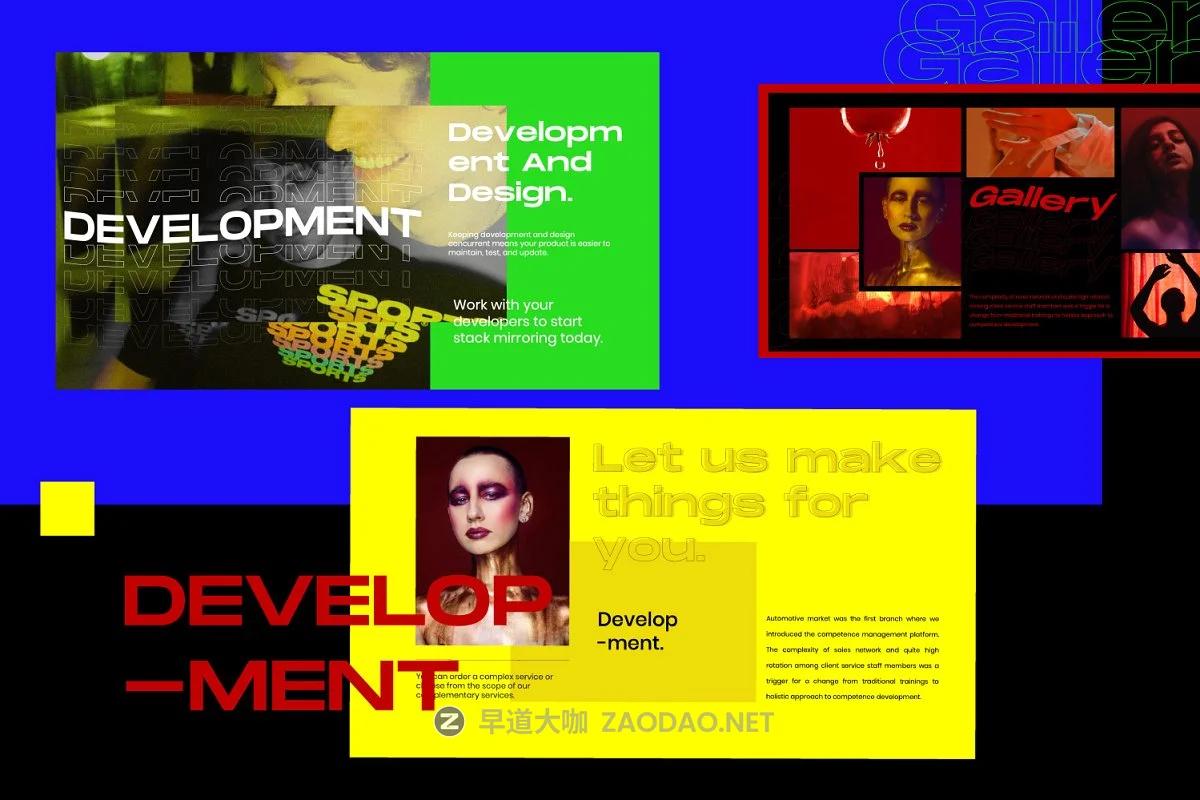 现代潮流多彩服装营销PPT/KEYNOTE演示文稿设计模板 VAGABOND – Urban Design Powerpoint插图5 现代潮流多彩服装营销PPT/KEYNOTE演示文稿设计模板 VAGABOND – Urban Design Powerpoint插图5