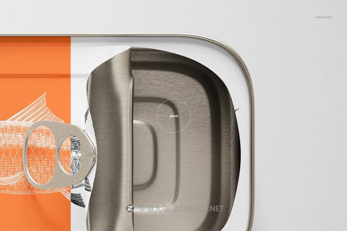 沙丁鱼罐头金属罐包装外观设计效果图样机模板 Sardine Fish Tin Can Mockup Set插图9 沙丁鱼罐头金属罐包装外观设计效果图样机模板 Sardine Fish Tin Can Mockup Set插图9