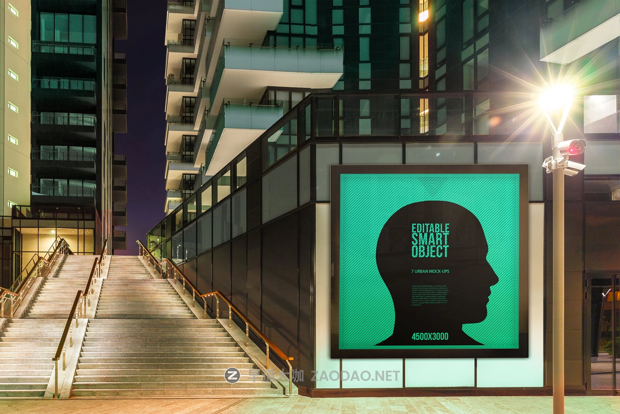 夜间城市传单海报广告设计展示图样机模板 Urban Poster-Billboard Mockup – Night Edition插图3 夜间城市传单海报广告设计展示图样机模板 Urban Poster-Billboard Mockup – Night Edition插图3