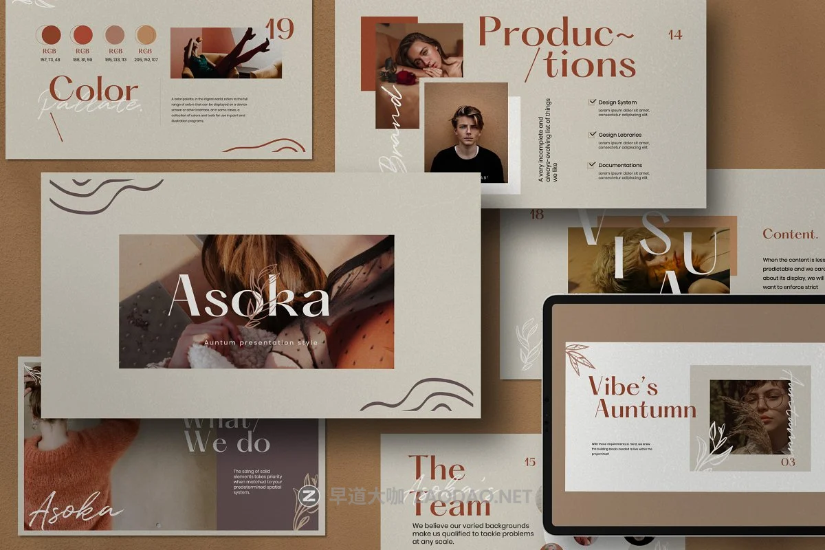 清新服装品牌营销策划书PPT/KEYNOTE演示文稿设计模板 Asoka – Powerpoint,Keynote Templates插图 清新服装品牌营销策划书PPT/KEYNOTE演示文稿设计模板 Asoka – Powerpoint,Keynote Templates插图