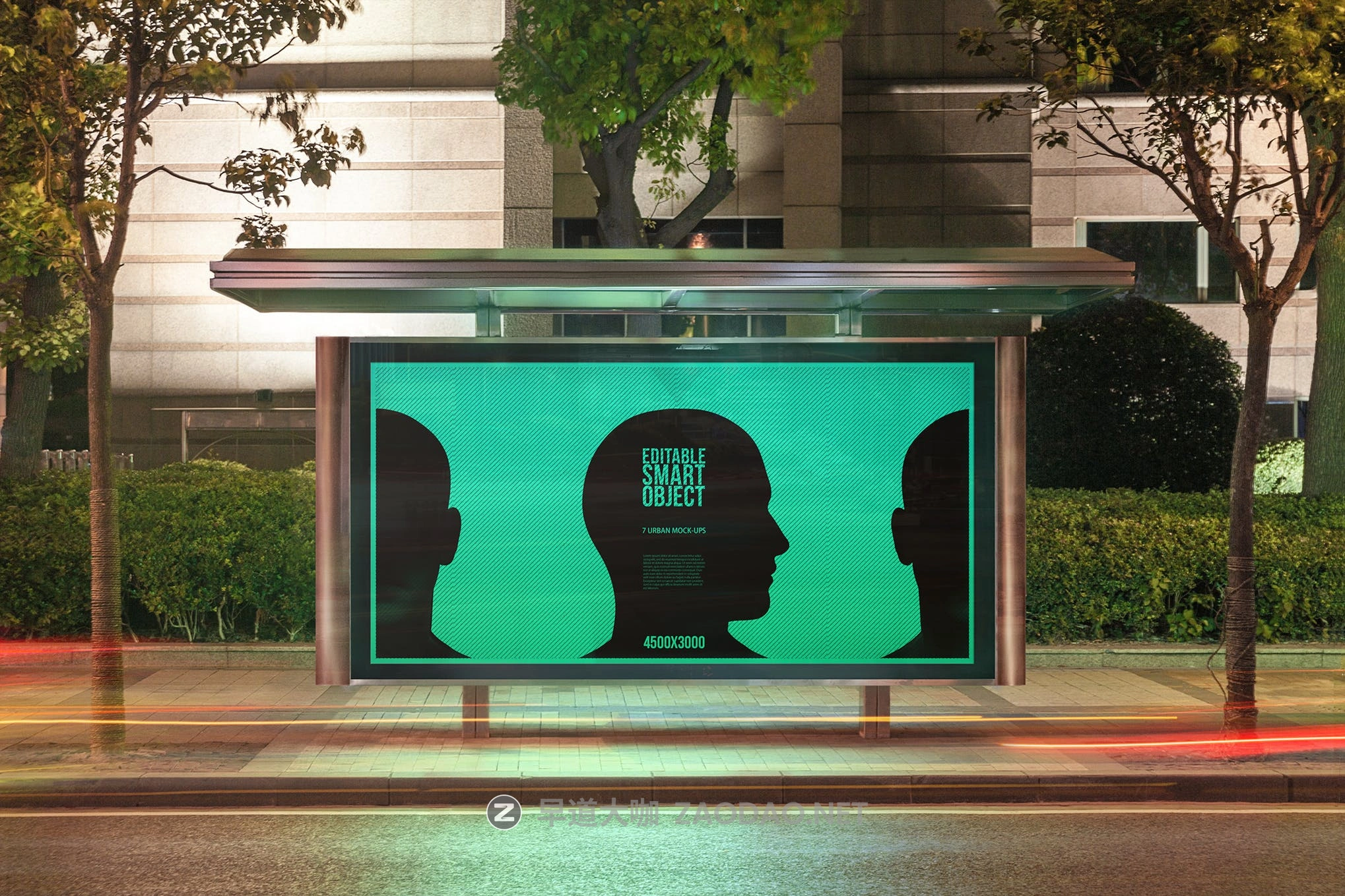 夜间城市传单海报广告设计展示图样机模板 Urban Poster-Billboard Mockup – Night Edition插图2 夜间城市传单海报广告设计展示图样机模板 Urban Poster-Billboard Mockup – Night Edition插图2