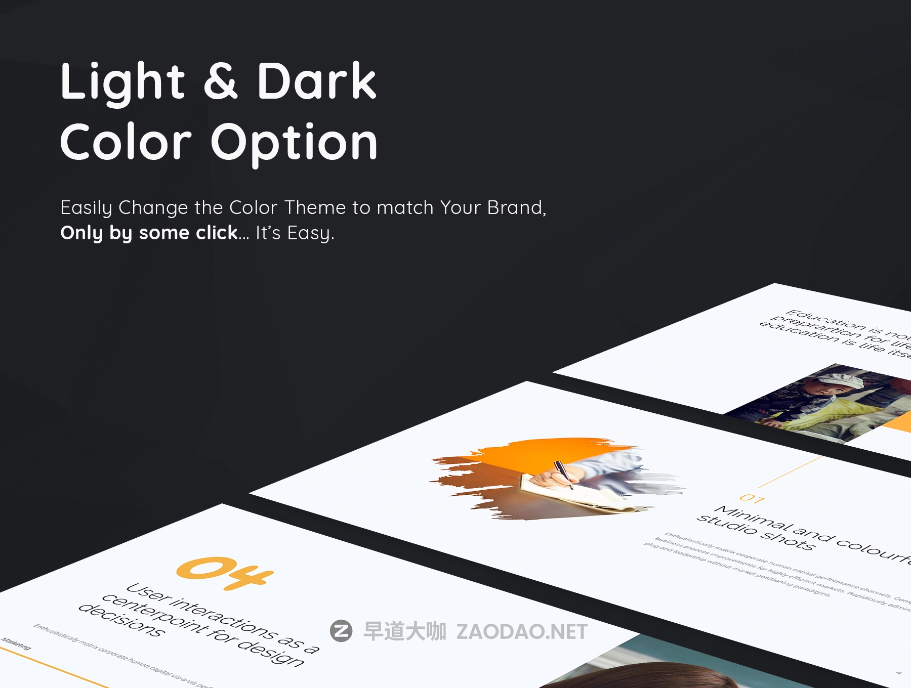 多功能创意项目计划书Powerpoint/Keynote幻灯片设计模板 Thinkers – Creative Presentation Template插图4 多功能创意项目计划书Powerpoint/Keynote幻灯片设计模板 Thinkers – Creative Presentation Template插图4