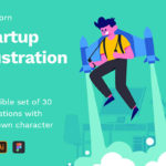 独特WEB&APP设计矢量概念插画套件 Stubborn Illustrations特色图 独特WEB&APP设计矢量概念插画套件 Stubborn Illustrations