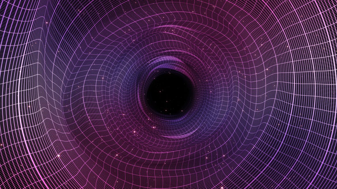 7款科幻波浪网格背景素材 Gridscape Backgrounds插图1