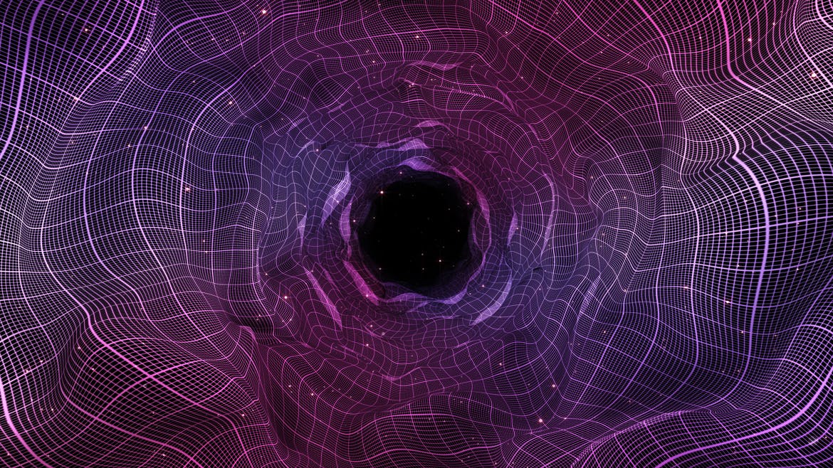 7款科幻波浪网格背景素材 Gridscape Backgrounds插图2