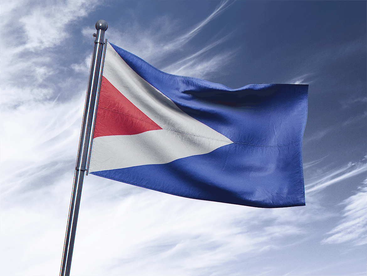 11款逼真司旗旗帜样机模板11photorealisticflagmockup