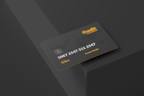 时尚银行信用卡设计样机模板 Credit Cards Mockup