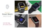 8款智能手表屏幕展示样机模板 Realistic Smart Watch Mockups特色图 8款智能手表屏幕展示样机模板 Realistic Smart Watch Mockups