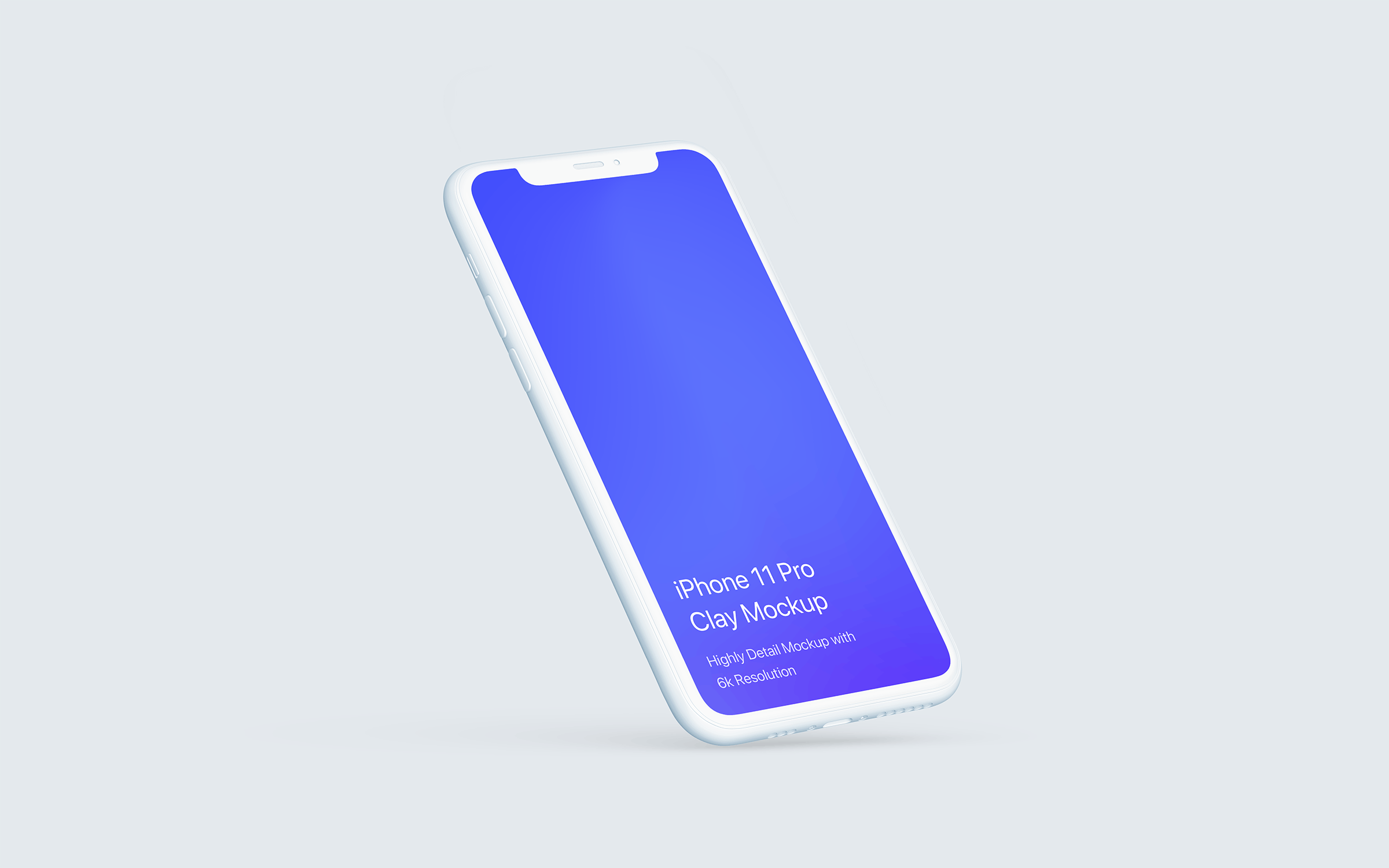 12款陶瓷iphone 11手机屏幕样机 iphone 11 pro mockup clay mock